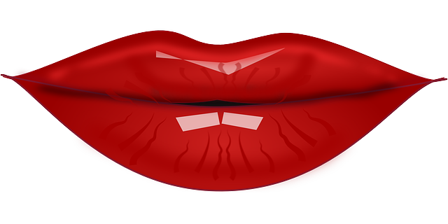 partner’s lip