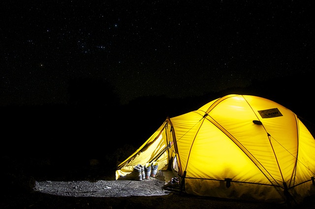 camping together